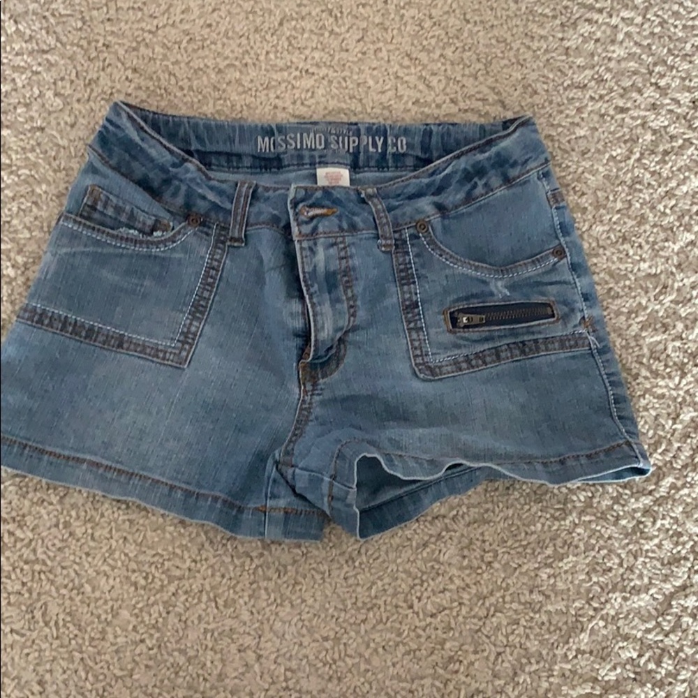 Vintage blue jean shorts